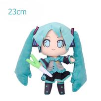 23-28Cm Hatsune Miku Plush Anime Kawaii Cute Cool Toys Dolls Plush Room Car Desk Decoration Birthday Gifts For Fan Kawaii Plush