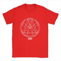 DJ Armin Van Buuren  100 Cotton T Shirt For Mens Summer  Streetwear TShirts ONeck Hippie Tees Plus Size Print Tops S red