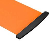 Slide Board Non Slip Sliding Mat Thickened Balance Exercise Training Fitness Equipment for Home Shoe Covers and Tutorial 180x50cm Orange