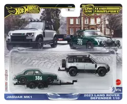 "Hot Wheels Premium" 2 transporto priemonių rinkinys JBM29