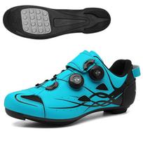 Mountain Bike Cycling Shoes Men Women MTB Road Clipless Locking With Nylon Sole 47 gray