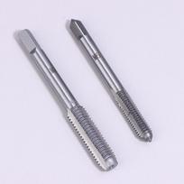 5Pcs/Set M3/M4/M5/M6/M8 Bearing Steel Taper Hand Spiral Point Straight Fluted Screw Thread Tap Drill Punching Wrench Hand Tools 5Pcs gray