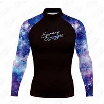 Quick-Dry Long Sleeve Rash Guard Snorkeling Surfing Swimming UV Protection Water Sports Suit Unisex Adult XXS