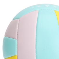 Dydis 5 Treniruočių tinklinio kamuolys Minkštas Didelio elastingumo Lengvas PVC Vidaus ir lauko tinklinio kamuolys baseinui, sporto salėms white