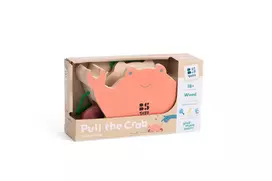 BS TOYS Už virvutės traukiamas krabas