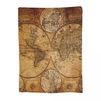 Alte Seekarte Weltkarte Kompass Blanket Fleece Sofa Throw Blanket Throw Blankets for Home Bedroom Outdoor Throws Bedspread Quilt 75x100cm (30x40inch)