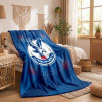 Crystal Palace Theme Fleece Blanket Cozy Soft Plush Blanket For Bedroom Couch Travel 75x90cm