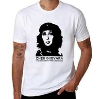 Cher Guevara Clarice Lispector T-Shirt Basic Regular Fit Casual T-Shirt 3XL juoda