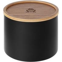 Kalita Wave Filter Case Wooden Lid prevents dust odors from affecting filters Black BK guards against RIN 155 185 #44325 stylish camping outdoor café