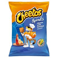 Cheetos Spirals kukurūzų traškučiai sūrio ir ketchupo skonio 130 g x 2 vnt.