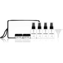 Notino Travel Collection Travel Bottle Set daugkartiniai kelioniniai buteliukai Black
