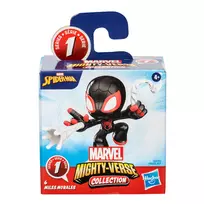 SPIDER-MAN MIGHTY-VERSE kolekcinė figūrėlė „Miles Morales“, 5,7 cm