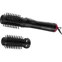 Rowenta Activ Keratin and Shine Hair Brush | x Karl Lagerfeld CF952LF0 | Ion conditioning | Number of heating levels 2 | 1000 W | Black