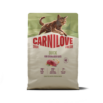 CARNILOVE CAT True Fresh Duck Adult Sterilised 2kg