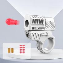 Eject Pistol Guns Fidget Roller Ring Relieve Stress Reducing Toys Antistresse Rotating Stress-Relieving Cool Things For Children gray