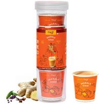 Cup-Ji Masala Chai Premix Cups | Instant Tea | 7 Cups | Each Cup Size 210 ml | Kadak Ghar-Wali | No Added Sugar | On the Go | Easy Prep | For Offic red