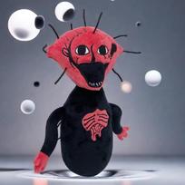 25cm Horror Anime Demon Plush Toy Doll Pillow Cute Stuffed Animal Gift for Kids Boys Birthday Halloween Home Decor 25cm