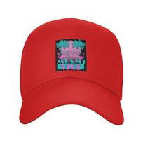 Unisex Baseball Hats Miami Vice  Retro s Design Outdoor Streetwear Summer Sports Baseball Caps Hip Hop Cap Casquette Hats One Size