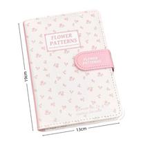 PU Leather Money Saving Binder Cute Flowers Budgets Planner New Envelope Organizer  Home Office Use Only Cover