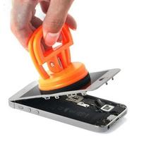 Glass Suction Cup PLastic Repair Tools Phone Screen  Lifter Car  Kit Rubber  Sucker Dent Puller Remover oranžinė