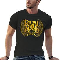 RIVAL SONS T-shirt essentiel T-Shirt baggy shirts anime stuff tees animal prinfor boys mens gra XXL black