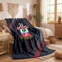 Southampton Theme Fleece Blanket Cozy Soft Plush Blanket For Bedroom Couch Travel 75x90cm