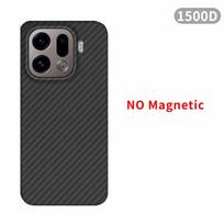 For oppo find x9 pro/x9 carbon case 600d kevlar fiber aramid fiber fabric ultra thin hard cover magnetic balck Slim light red OPPO Find X9 Pro gray