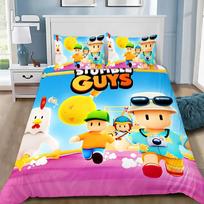 Catoon Stumble G-Guys 3D Duvet Cover Set Anime Bedding Set Bedroom Decoration Single Twin Full Size Kids Adult Boys 2/3piece set 135x200cm