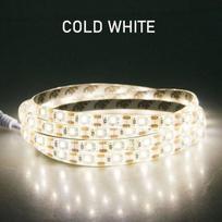 1PC Led Light Strip PIR Motion Sensor Induction Led Strip Battery 60leds/m 2835smd Under Bed Lamp For Closet Wardrobe Cabinet Stairs 3m šalta balta spalva