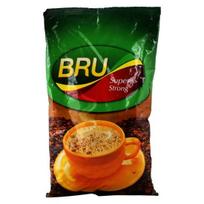 BRU Tirpi kava - Super stipri, 500 gramų maišelis - Tirpios kavos milteliai green