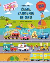 Žeme, vandeniu ir oru. Lipdukų knyga - Joli Hannah