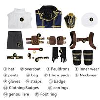 Game Lol Season 2 Caitlyn Cosplay Costume The Piltover Enforcer Violet Uniform Suit Halloween Party Outfits  Skin XXL black