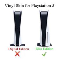Dragon Ball Z DBZ Super Son Goku Vegeta Skin Sticker Decals for PS5 Disc Edition blue