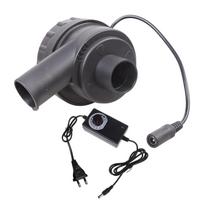 12V EU/US kištukas 7530 su apvalia galvute Oro turbo pūstuvas 5500RPM Didelis oro srautas Greičio reguliatorius Lauko kepsninė Fa EU black