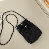 Men'S Casual Nylon Crossbody Sling Bag, Mini Shoulder Pouch with Coin Purse, Hand Washable, Durable Small Messenger Bag juoda