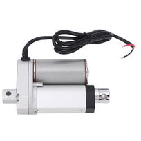 Elektrinis linijinis pavara DC24V 25mm eiga 100N stūmis 40mm s linijinio judesio pavara automobiliams, namų baldams