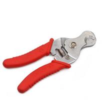 Livestock Ear Tags Removal Pliers Cattle Sheep Cow Goat Pig Ear Tag Remover Pliers Applicators Pliers Farm Animal Equipments (Red,1PCS) raudona