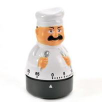 Plastic Chef Knife and Fork Kitchen Timer T501