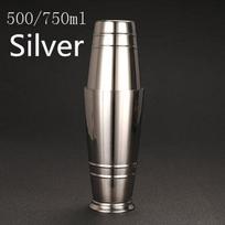 500/700ml Stainless Steel Cocktail Boston Bar Shaker Bar Tool Accessory Barware sidabras