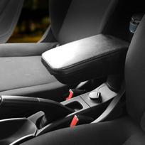 Centrinis porankių dėklas su puodelio laikikliu, pakeitimas Mercedes Smart Fortwo Forfour 453 15-19 gray