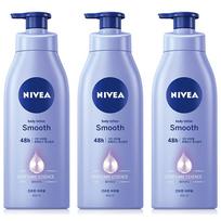 Nivea Body Lotion Smooth 400ml 3 pcs white