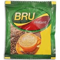 BRU Tirpios kavos pakelis, malta, 8 g - pakelis brown