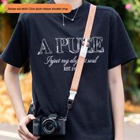 Quick-Release Shoulder Strap for Canon R50, Nikon Z30, Fujifilm XT50, Sony A7C2 Mirrorless Cameras black