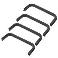 4Pcs Foosball Goal Liner Table Football Goal Liner Foosball Table Machine Ball Goal Liner for Indoor Home Player 1 gray