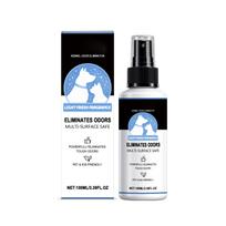 Pet Odor Eliminator Spray 100ml Multi-Surface Safe Formula Removes Tough Odors from Kennels Carpets Upholstery and Fabrics Suitable for Pets and Kids One Size