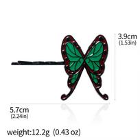 Anime Demon Kochou Shinobu Keychain Pendant Butterfly Badge Chain Keyring Cosplay Props Men Women Backpack Jewelry Accessories black