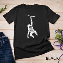 Cute Monkey Is My Spirit Animal Love Monkeys T-Shirt Mens Womens Tees Top Gift Unisex T-Shirt Mens Womens Tees Top S white