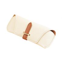 Retro Minimalist Leather Glasses Case Portable Soft Eyewear Pouch For Sunglasses Protective Storage Bag Student Student Adult