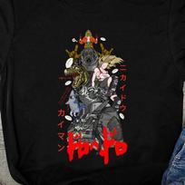 Noi Dorohedoro Anime Shirt, Dai Dark Doro He Doro Monster Manga T Shirt, devil Nikaido Tee, Kaiman, Ebisu, I Heart Hole Gift Clothes 3XL