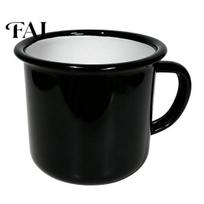 Home Kitchen Accessories Retro Enamel Coffee Mug, 360ml Vintage Colorful Tea Cup, Gift for Lovers Nostalgic Style Drinkware Office And Use Camping 360ml
